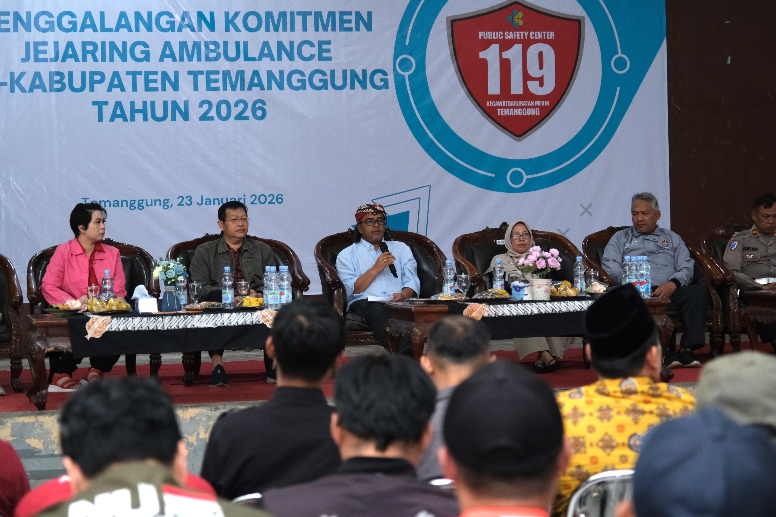 Respons Cepat Kegawatdaruratan, Dinkes Temanggung Perkuat Jejaring Ambulans PSC 119