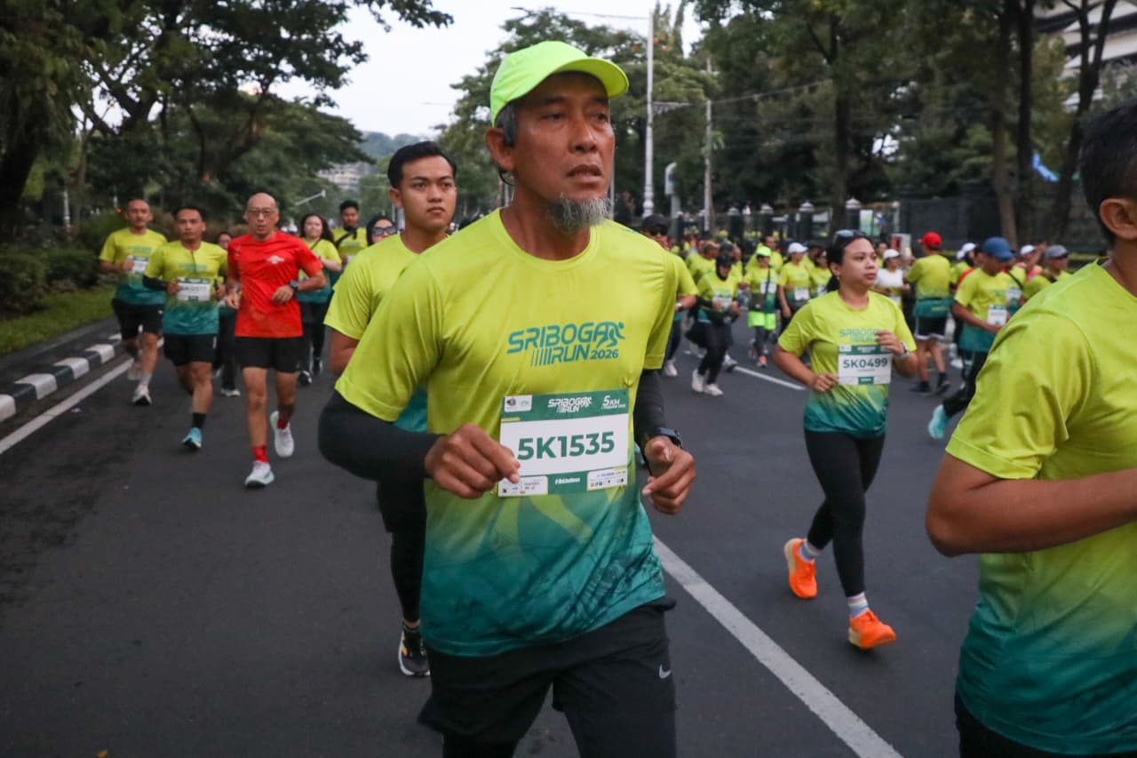 Lari Jadi Olahraga Favorit Warga Jateng, Sriboga Run Tarik Antusias Ratusan Peserta