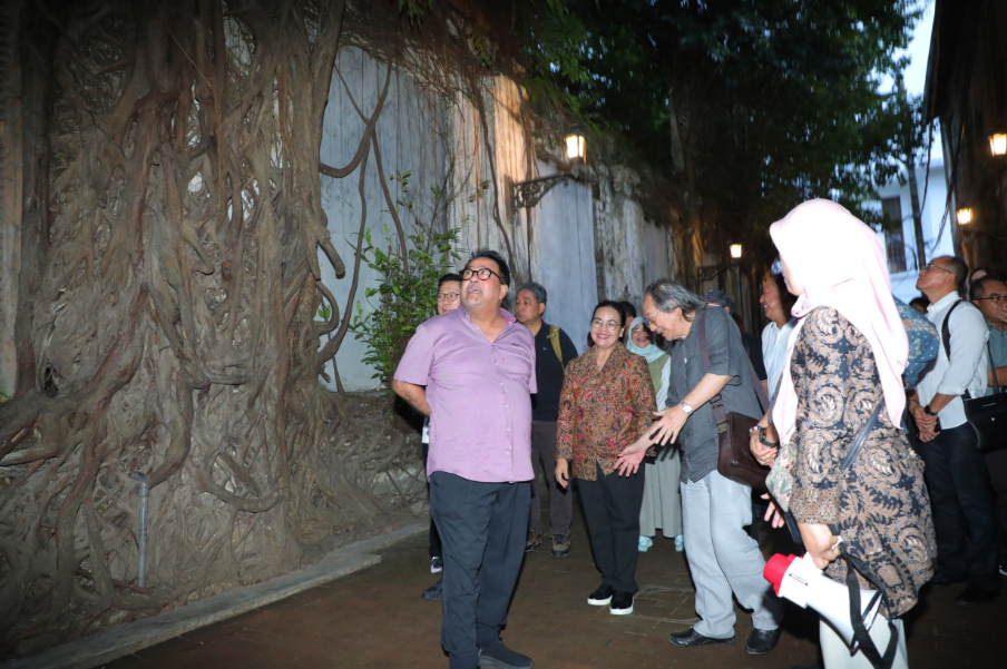 Belajar dari Kota Semarang, Wagub DKI Jakarta Rano Karno Kunjungi Kota Lama