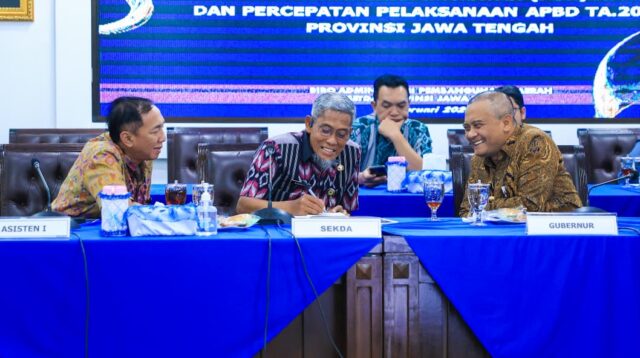 Hadapi Tantangan Fiskal, Luthfi Instruksikan Efisiensi Anggaran dan Optimalisasi PAD