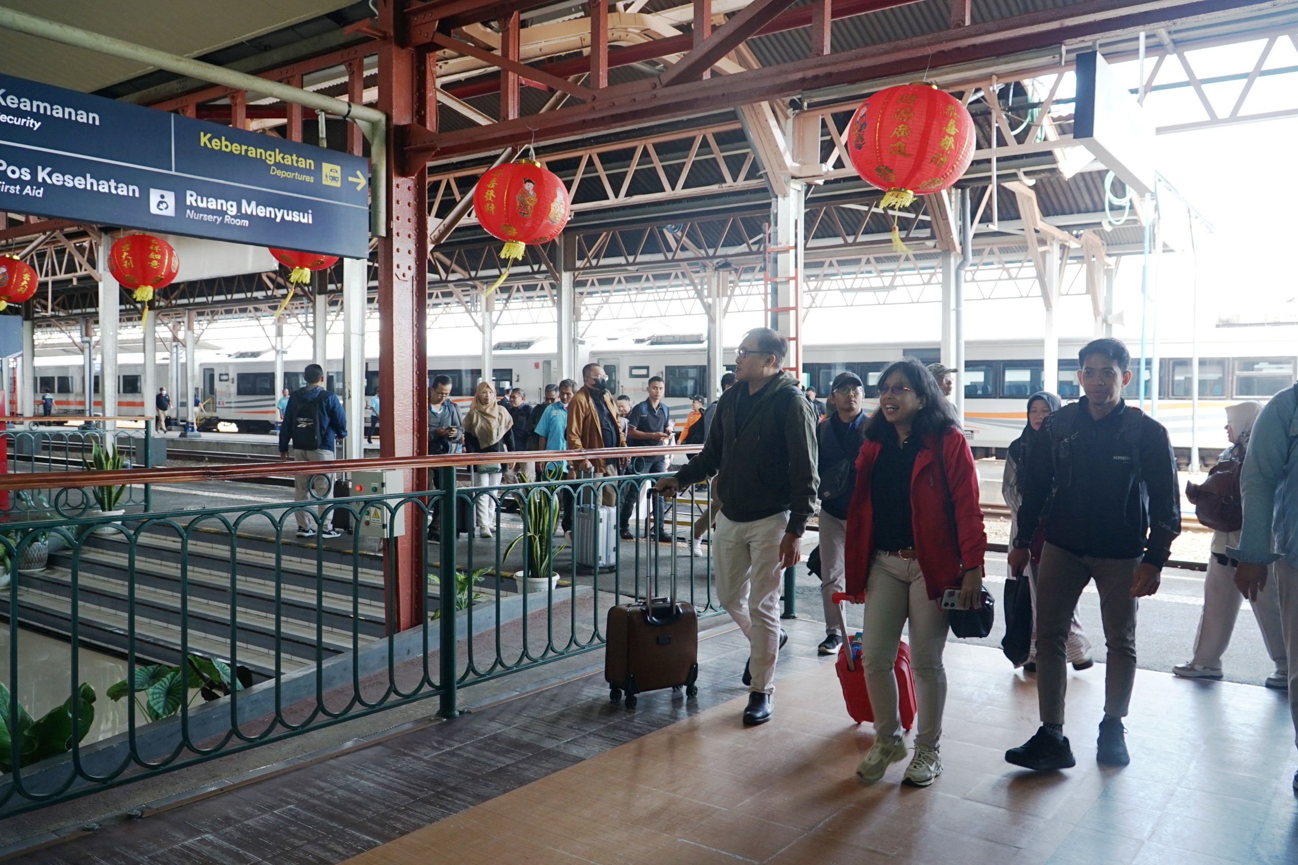 Libur Imlek, 46 Ribu Lebih Penumpang Gunakan KA di Daop 4 Semarang