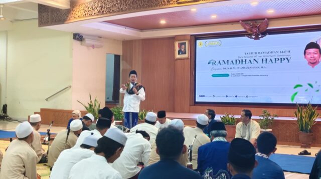 USM gelar Tarhib Ramadan 1447 H, Gus In’am tekankan makna puasa dan bagikan mushaf Alqur’an gratis bagi sivitas akademika.