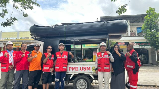 USM Kerahkan Delapan Tim Relawan Bantu Evakuasi Korban Banjir di Demak