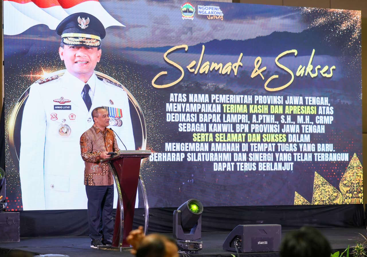 Gubernur Ahmad Luthfi Minta Lahan Sawah Dilindungi Dijaga, Perkuat Jateng sebagai Lumbung Pangan Nasional