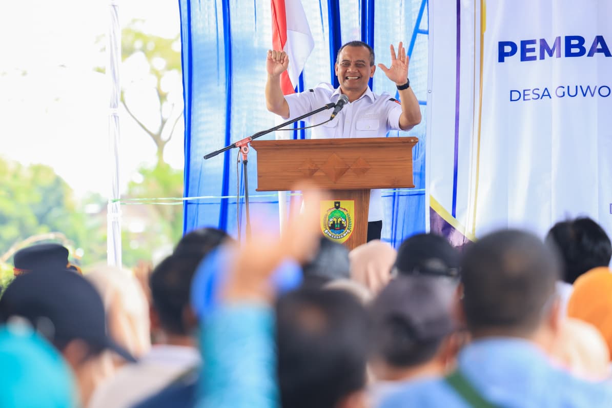 Gubernur Ahmad Luthfi Resmikan Embung Plosorejo, Targetkan Petani Sragen Panen Tiga Kali