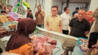 Jelang Lebaran, Ahmad Luthfi dan Mendag Pantau Harga Bahan Pokok di Pasar Kudus