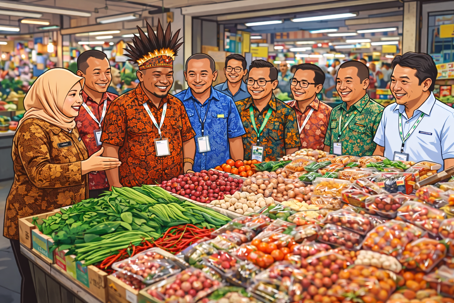 Disdag Semarang Jadi Lokasi Pembelajaran TPID Papua Barat dan Papua Barat Daya Kendalikan Inflasi