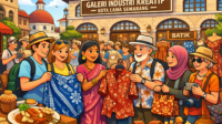 GIK Kota Lama Semarang Jadi Magnet Turis Asing, Batik Paling Diburu