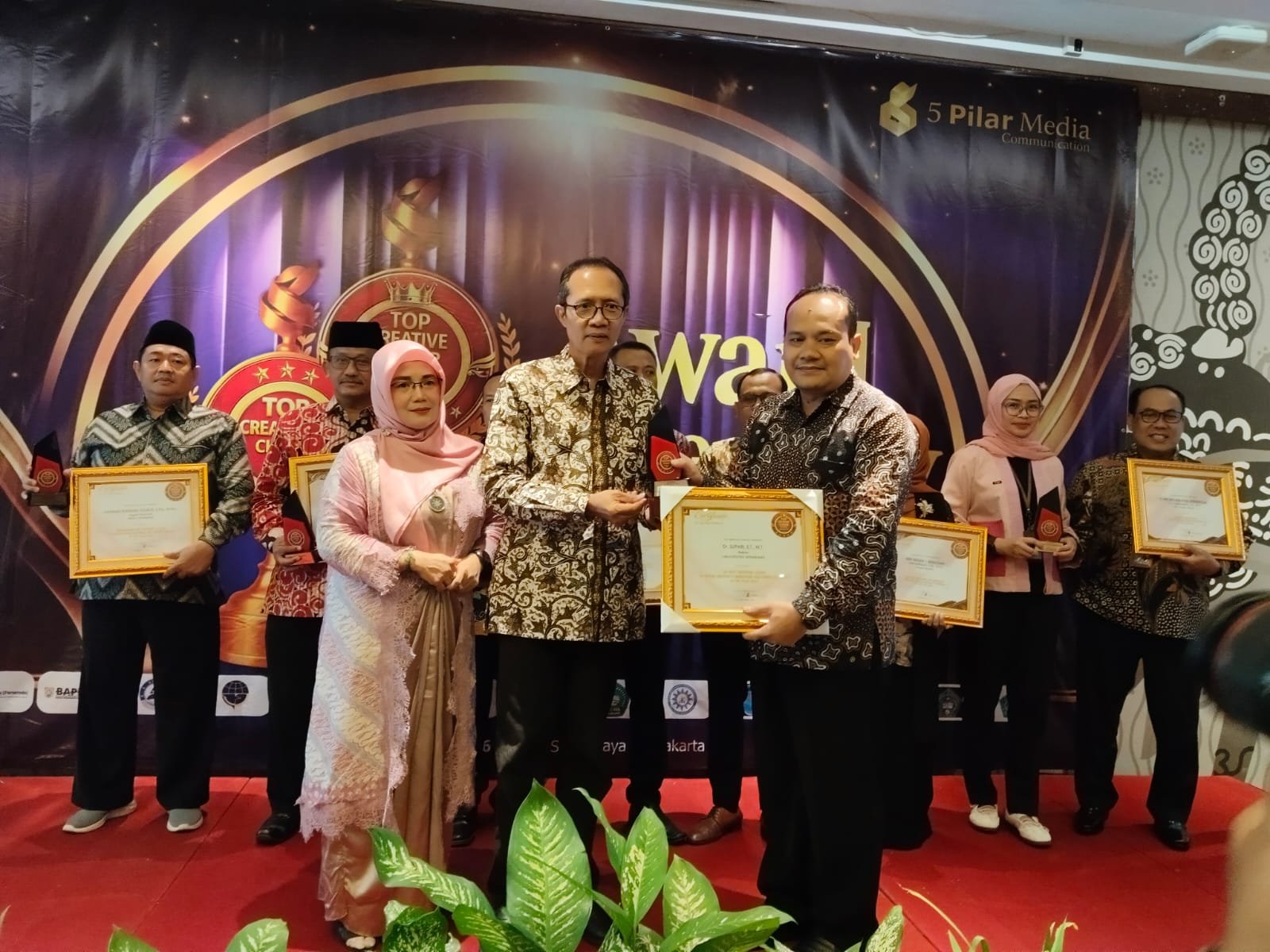 USM Raih Penghargaan Nasional, Kepemimpinan Rektor Dinilai Dorong Inovasi dan Daya Saing Kampus