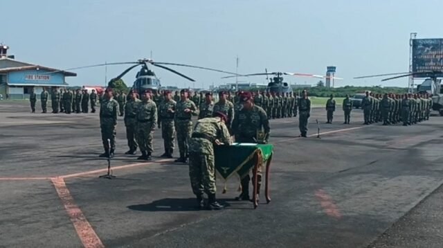 Sertijab Danlanumad Ahmad Yani