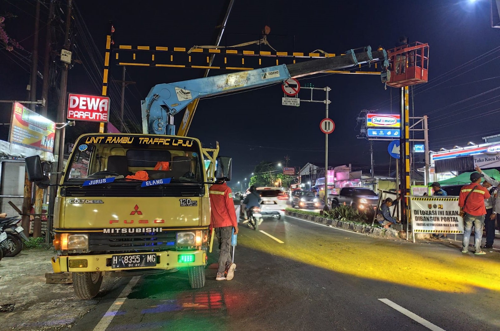 Cegah Kecelakaan Terulang, Pemkot Semarang Pasang Portal Pembatas Truk di Turunan Silayur, Ini Aturannya
