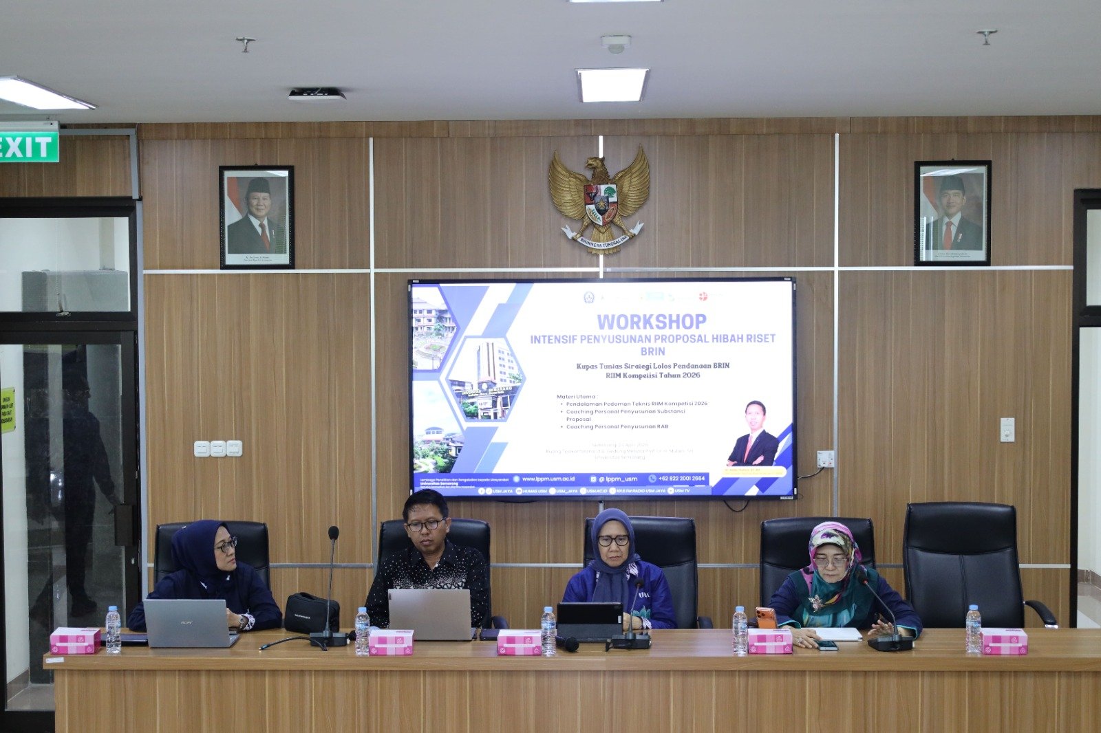 USM Gelar Workshop Intensif Penyusunan Proposal Riset, Dosen Didorong Tembus Hibah BRIN 2026