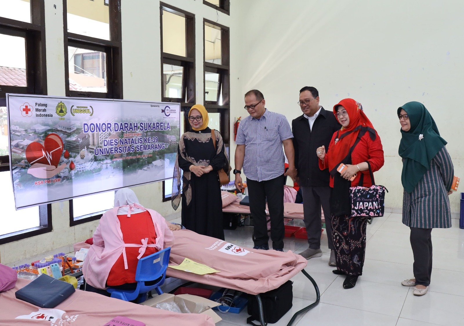 Dies Natalis ke-39, USM Gelar Donor Darah untuk Wujudkan Kepedulian Sosial