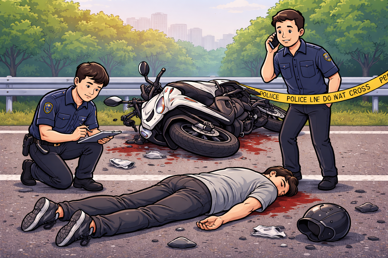 Ilustrasi Kecelakaan di Semarang