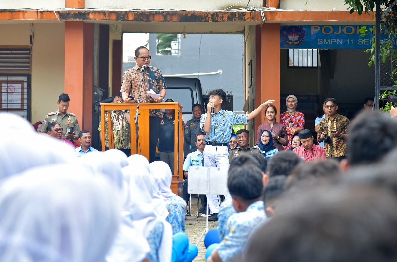Satpol PP Goes to School, Pemkot Semarang Dorong Generasi Sehat dan Berkarakter