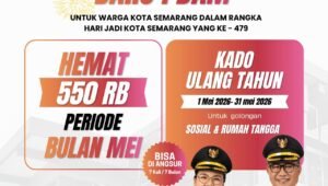 Diskon Besar! Pasang PDAM di Semarang Kini Lebih Hemat hingga Rp550 Ribu