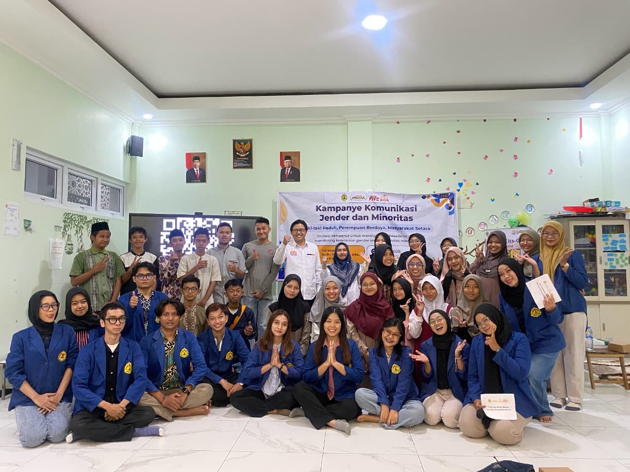 Mahasiswa Ilmu Komunikasi USM Kampanyekan Kesetaraan Gender di Tembalang
