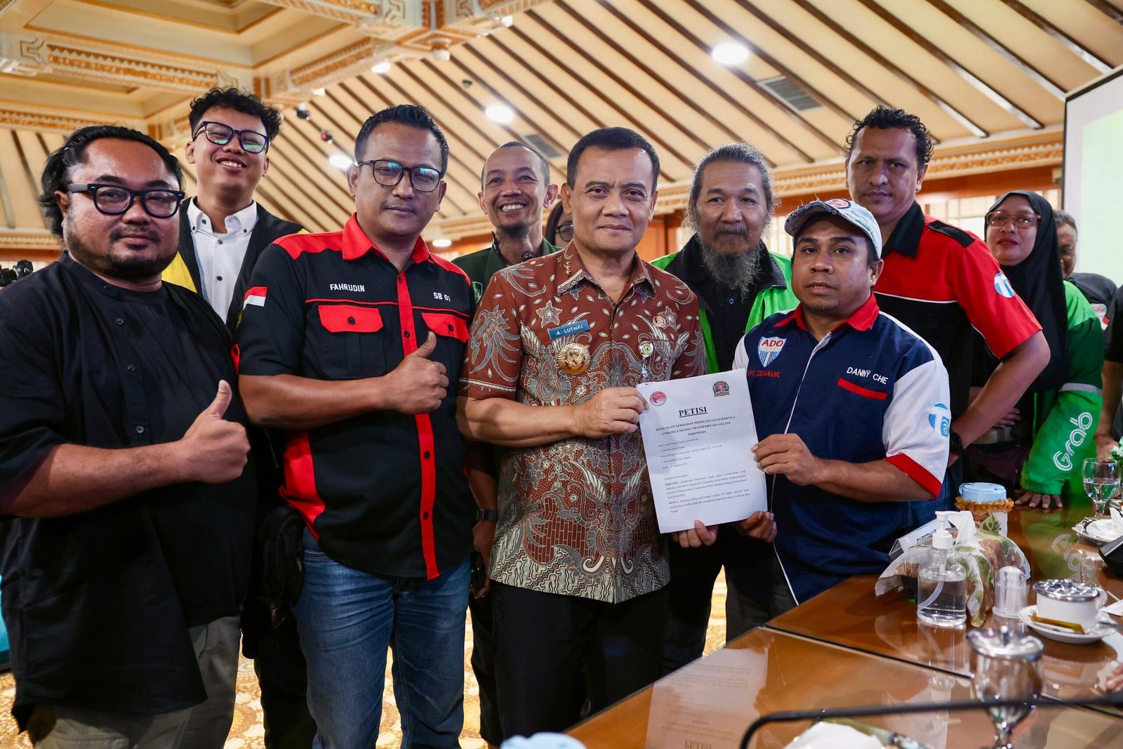 Ahmad Luthfi Siap Kawal Aspirasi dan Perjuangkan Payung Hukum Driver Ojol