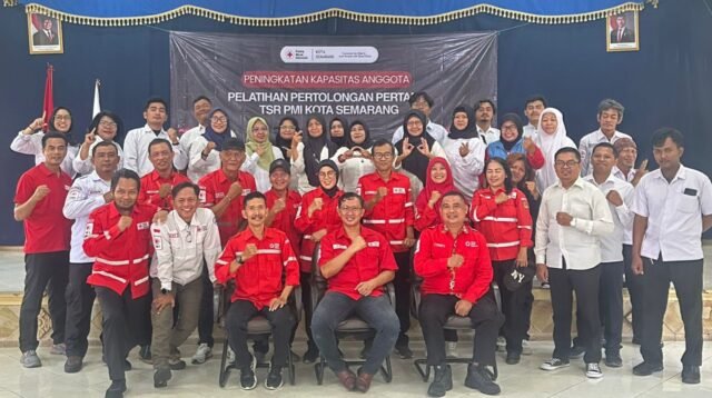 PMI Kota Semarang Tingkatkan Kompetensi Relawan Lewat Pelatihan Pertolongan Pertama
