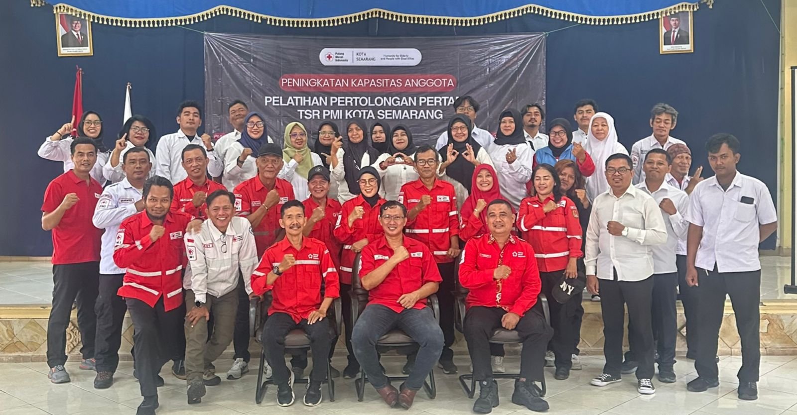 PMI Kota Semarang Tingkatkan Kompetensi Relawan Lewat Pelatihan Pertolongan Pertama PMI Kota Semarang Tingkatkan Kompetensi Relawan Lewat Pelatihan Pertolongan Pertama
