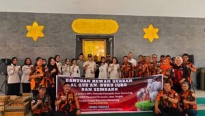 Jelang Idul Adha, Pemuda Pancasila Jateng Salurkan Hewan Kurban dan Bantuan Sosial ke Lapas Perempuan Semarang