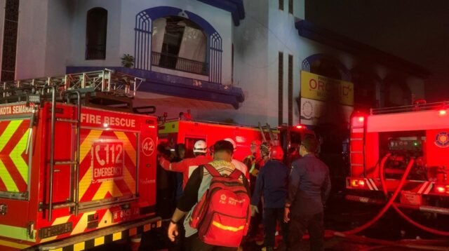 Kebakaran Sport Center Semarang, Kerugian Ditaksir Capai Rp 5 Miliar