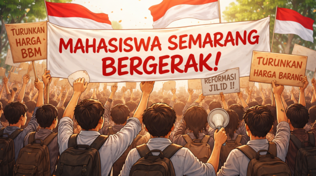 Mahasiswa Semarang Gelar Aksi Reformasi Jilid II di Gubernuran Hari Ini