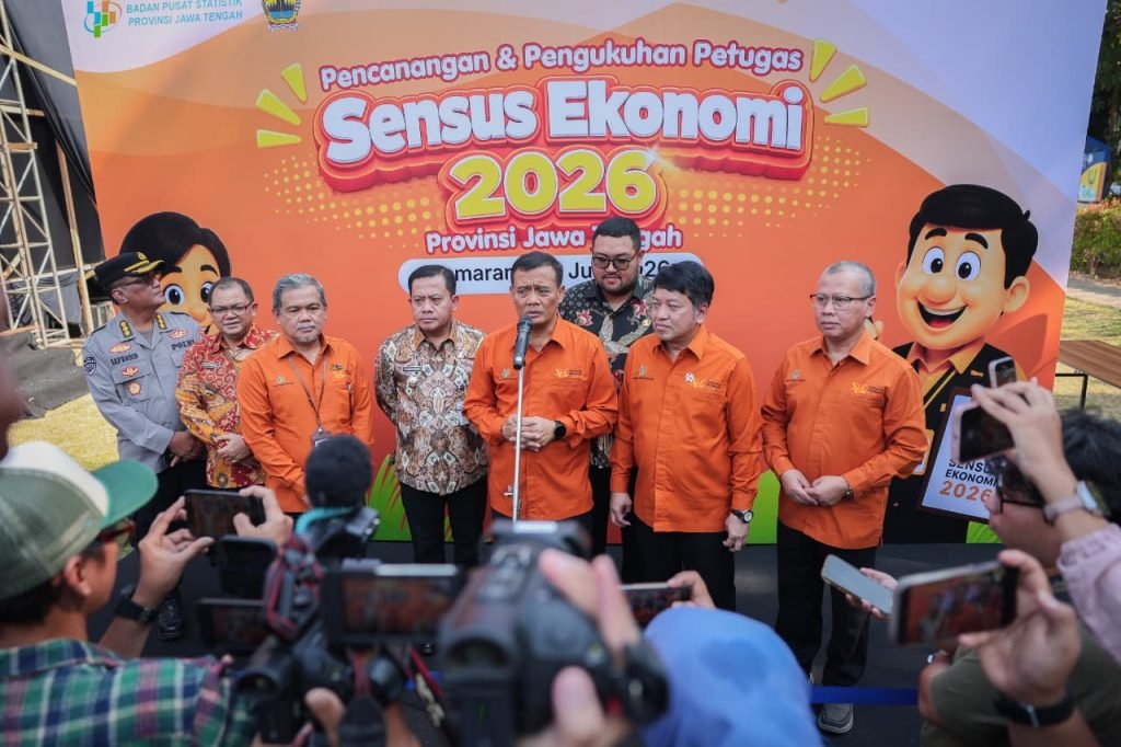 Canangkan Sensus Ekonomi 2026, Luthfi Tekankan Pentingnya Data Untuk Kemajuan Jateng
