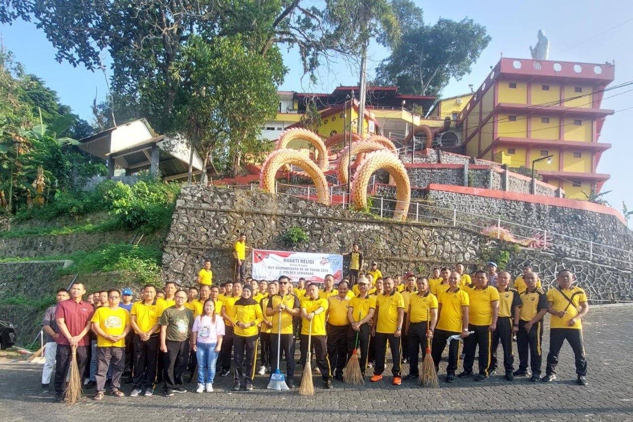 Jelang Hari Bhayangkara, Polres Semarang Gelar Bakti Religi Jelang Hari Bhayangkara, Polres Semarang Gelar Bakti Religi