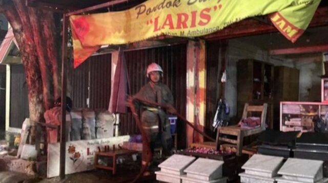Toko Bunga di Randusari Semarang Terbakar, Diduga Dipicu Korsleting Listrik
