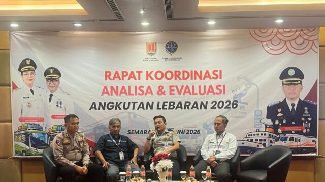 Evaluasi Mudik 2026, Dishub Semarang Kuatkan Sinergi Lintas Sektor