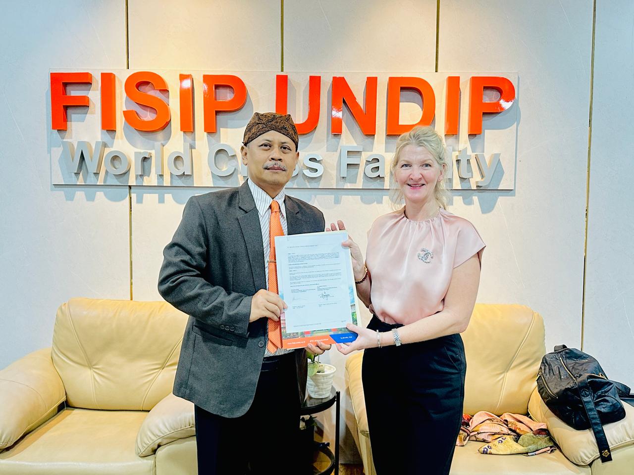 FISIP Undip Gandeng University of Queensland, Mahasiswa Berpeluang Raih Dua Gelar