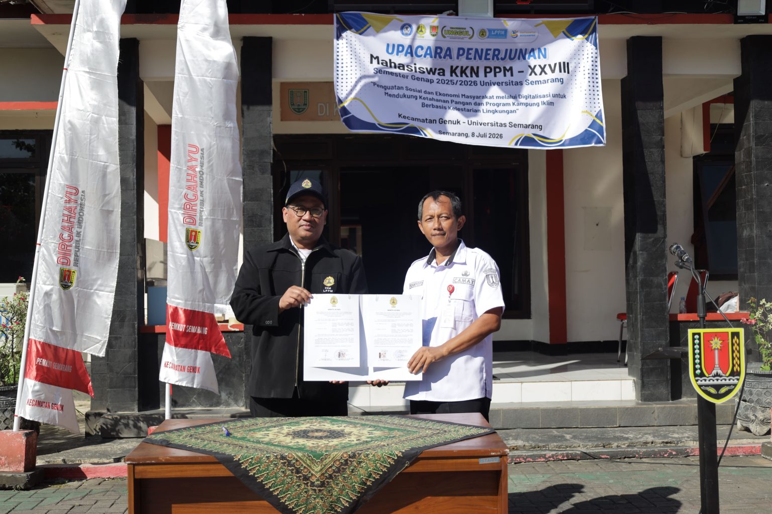 Terjunkan 855 Mahasiswa KKN, USM Sasar Pemberdayaan 3 Kecamatan Terjunkan 855 Mahasiswa KKN, USM Sasar Pemberdayaan 3 Kecamatan