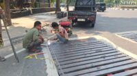 Struktur Rampung, DPU Pastikan Grating Grill Jl Pahlawan Tiba 20 Juli