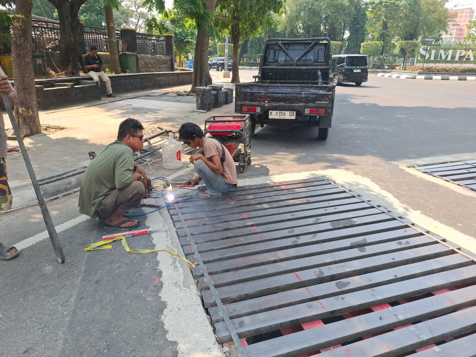 Struktur Rampung, DPU Pastikan Grating Grill Jl Pahlawan Tiba 20 Juli