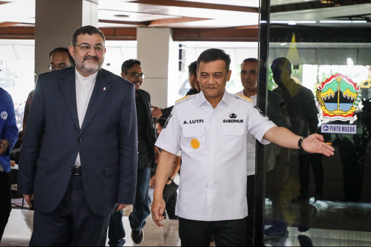 Bertemu Dubes Iran, Luthfi Sampaikan Duka Cita Wafatnya Khamenei