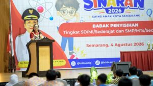 Agustina Ajak Anak Semarang Bangun Budaya Ilmiah Lewat Lomba SiNARAN 2026
