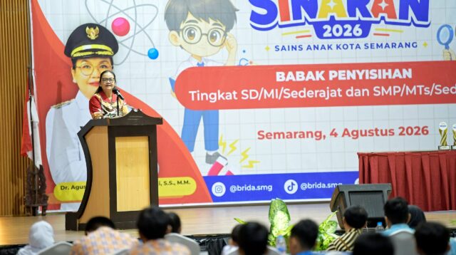 Agustina Ajak Anak Semarang Bangun Budaya Ilmiah Lewat Lomba SiNARAN 2026