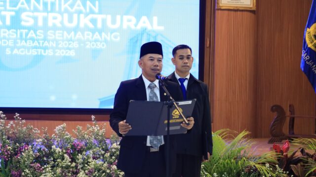 USM Lantik Pejabat Struktural, Perkuat Tata Kelola Modern Berbasis Teknologi