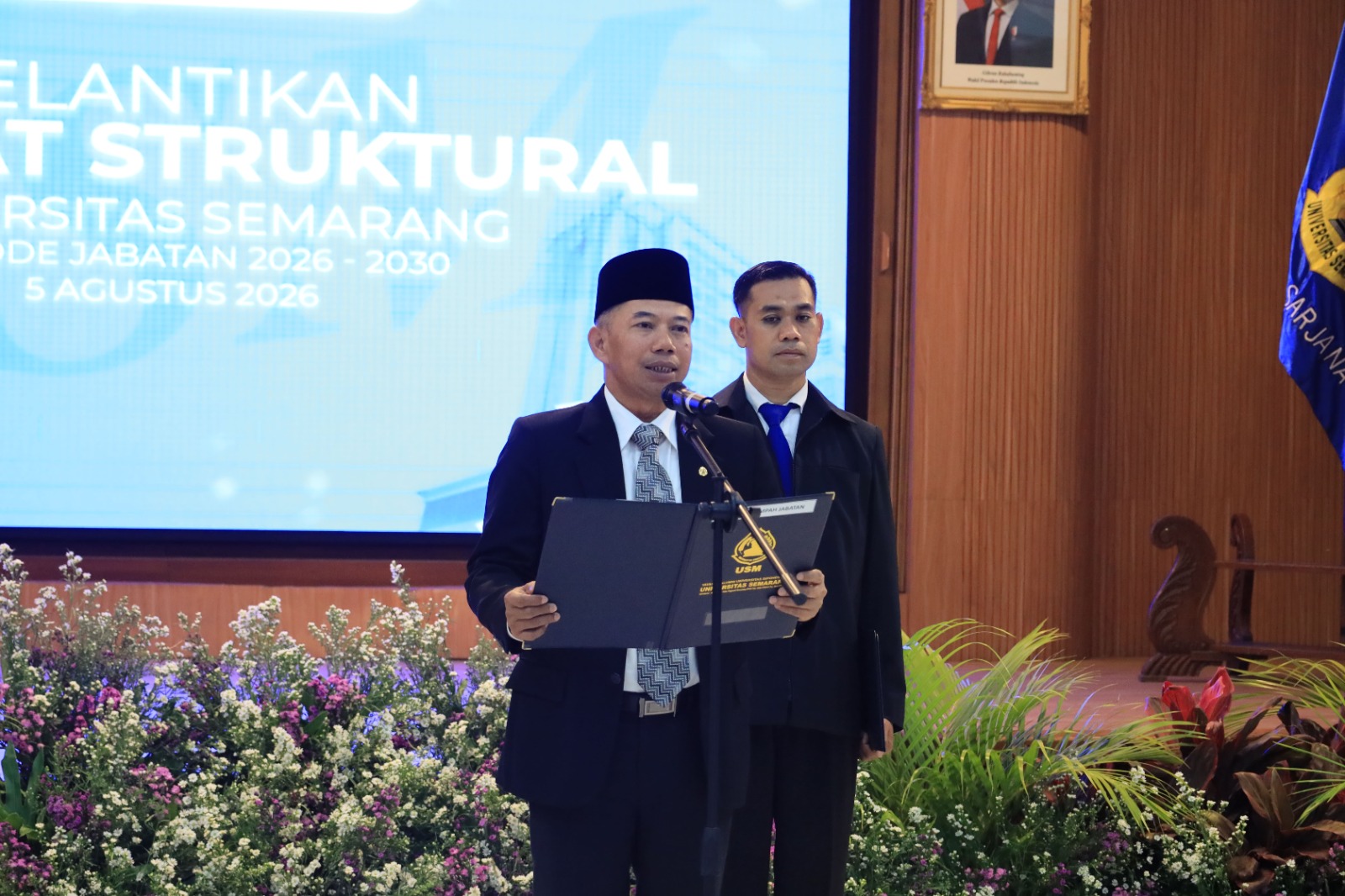 USM Lantik Pejabat Struktural, Perkuat Tata Kelola Modern Berbasis Teknologi USM Lantik Pejabat Struktural, Perkuat Tata Kelola Modern Berbasis Teknologi