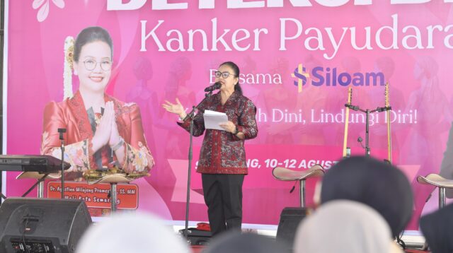 Agustina Gelar Skrining Kanker Payudara Gratis, Sasar Perempuan Rentan Semarang