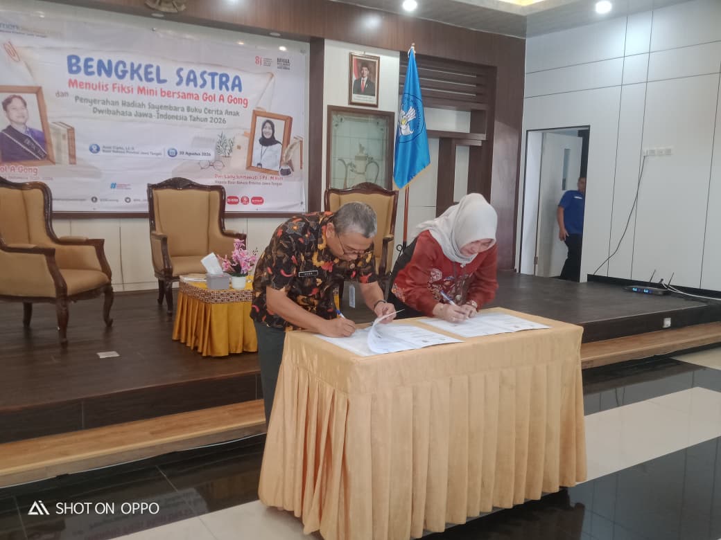 Perkuat Ekosistem Literasi, Dinas Arsip Semarang Gandeng Balai Bahasa Jateng