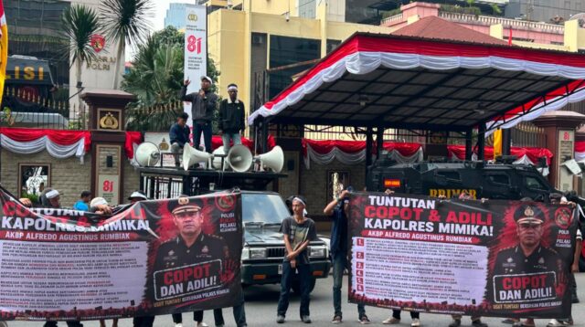 Situasi Kamtibmas Mimika Tegang, GMHI Desak Kapolri Copot Kapolres