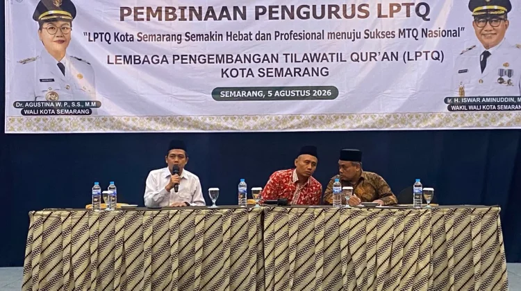 Suharsono Soroti Anggaran LPTQ Kota Semarang 2026 yang Hanya Rp500 Juta Suharsono Soroti Anggaran LPTQ Kota Semarang 2026 yang Hanya Rp500 Juta