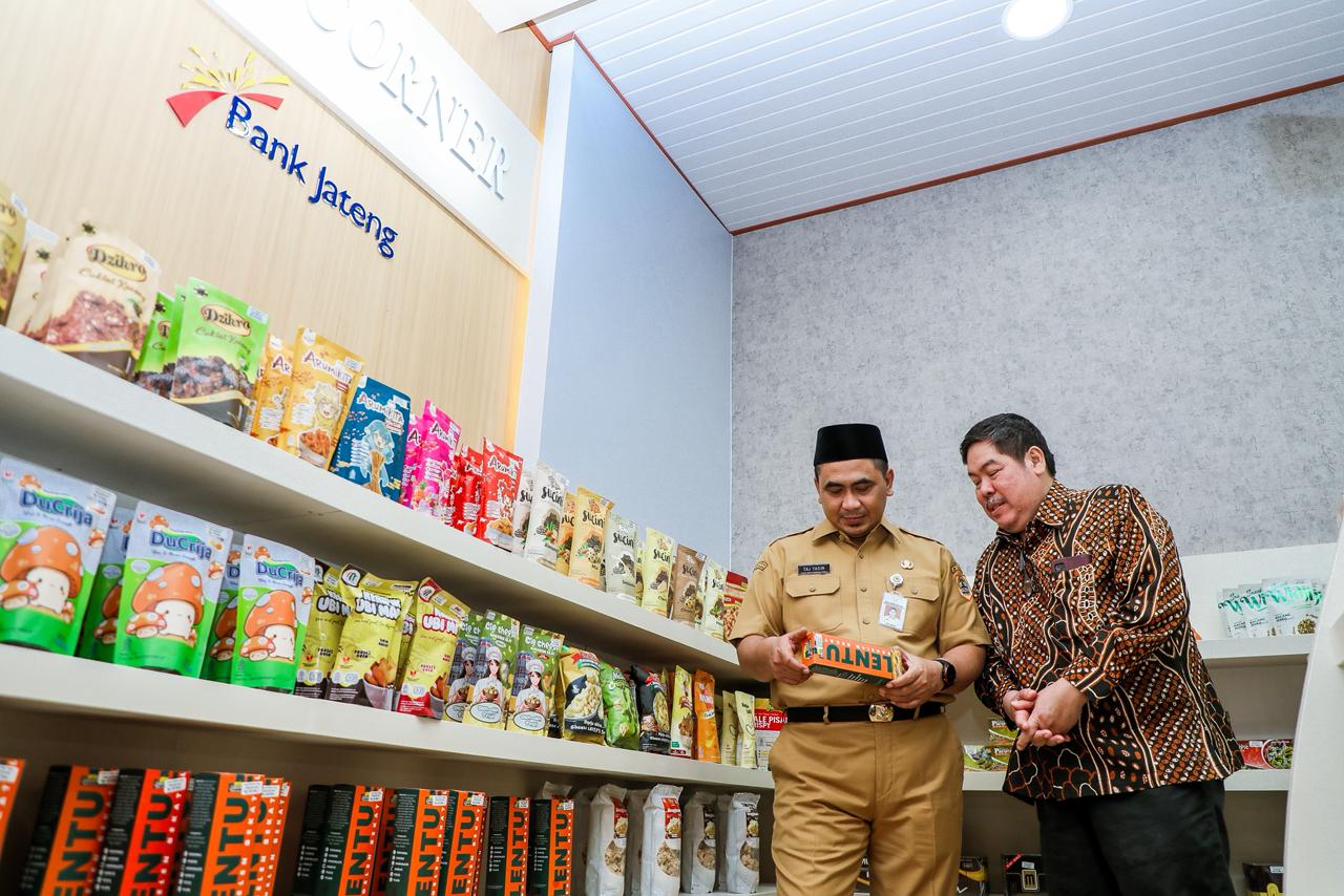 UKM Jateng Corner Cetak Omzet Rp657 Juta, Jadi Pintu UMKM Perluas Pasar Nasional