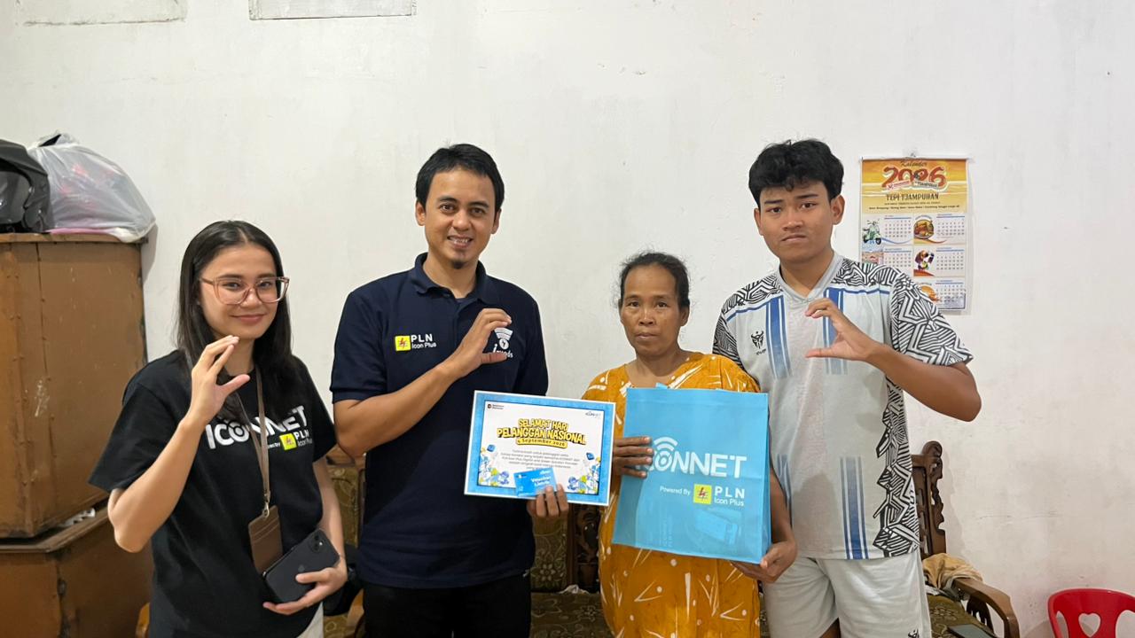 PLN Icon Plus Berikan Apresiasi kepada Pelanggan ICONNET di Hari Pelanggan Nasional 2026 PLN Icon Plus Berikan Apresiasi kepada Pelanggan ICONNET di Hari Pelanggan Nasional 2026