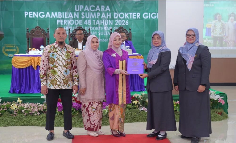 FKG Unissula Luluskan 800 Dokter Gigi, Bersiap Buka Spesialis Kedokteran Gigi Anak FKG Unissula Luluskan 800 Dokter Gigi, Bersiap Buka Spesialis Kedokteran Gigi Anak