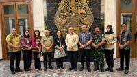 Dukung Program Prioritas Nasional, Agustina Wilujeng Sambut Peninjauan Mayjen TNI