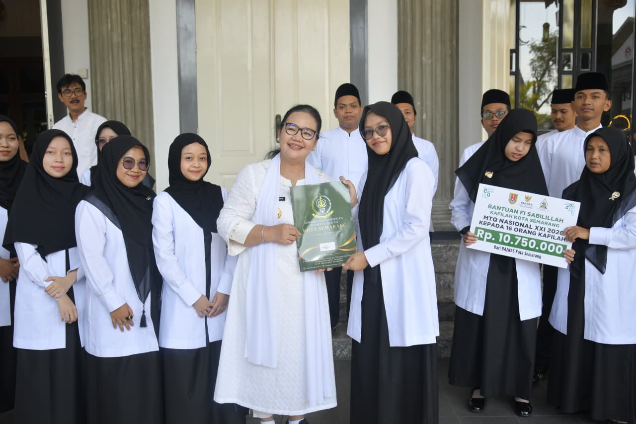 Dukung MTQ XXXI, Agustina Wilujeng Bekali 16 Kafilah Semarang untuk Berlaga Dukung MTQ XXXI, Agustina Wilujeng Bekali 16 Kafilah Semarang untuk Berlaga