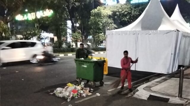 Wali Kota Agustina Wilujeng Pastikan Simpang Lima Bersih Usai Pembukaan MTQ Nasional XXXI